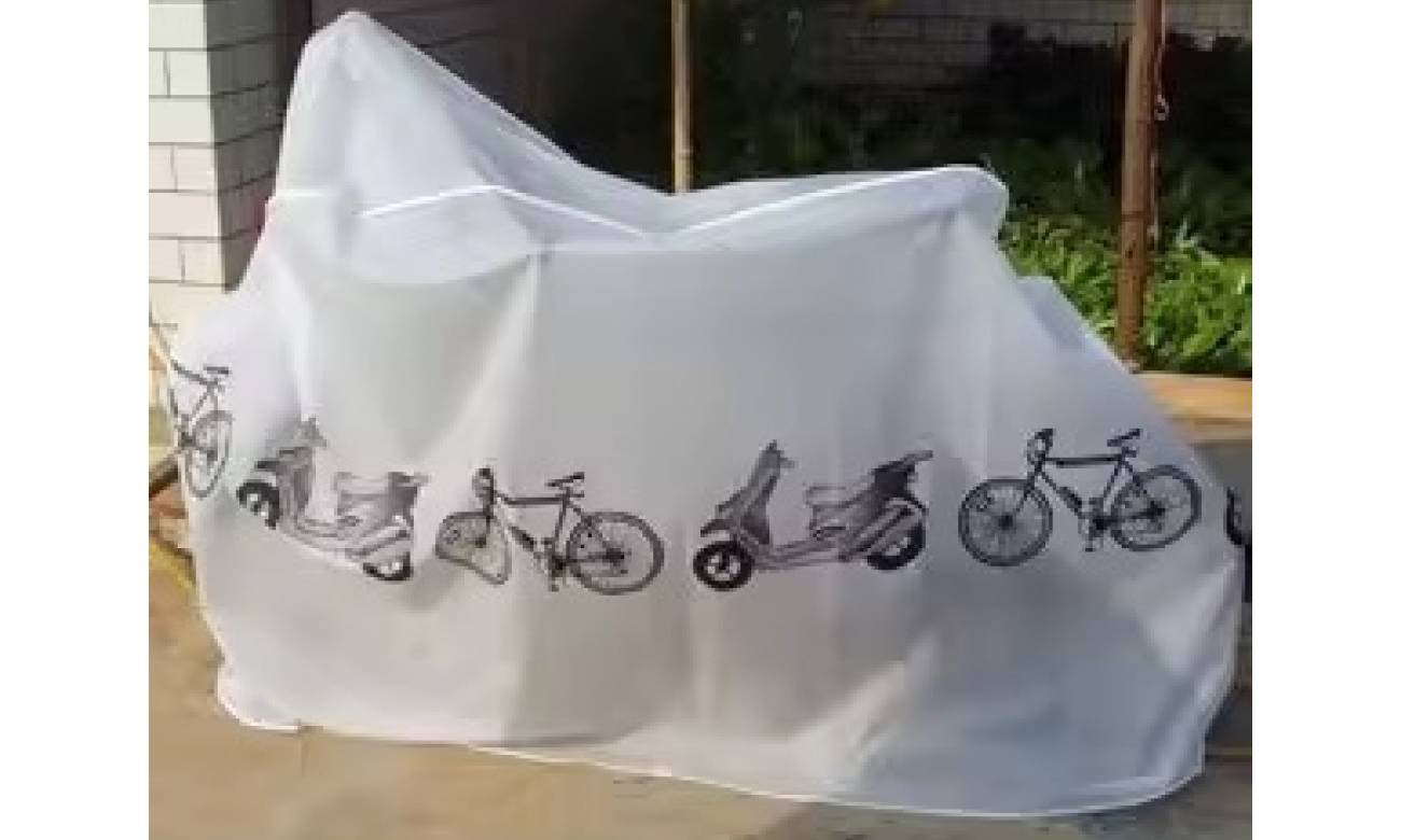 Чохол для велосипеда 210x100cm білий 2