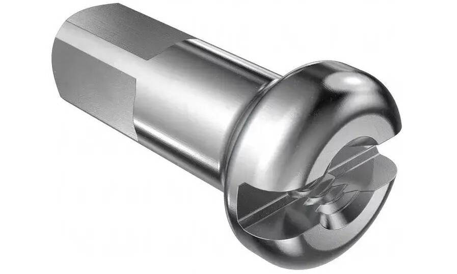 Ниппели DT Swiss Standard, алюминий, размер 2.0 × 16 мм, комплект 100 шт.,серый Ниппели DT Swiss Standard, алюминий, размер 2.0 × 16 мм, комплект 100 шт.,серый