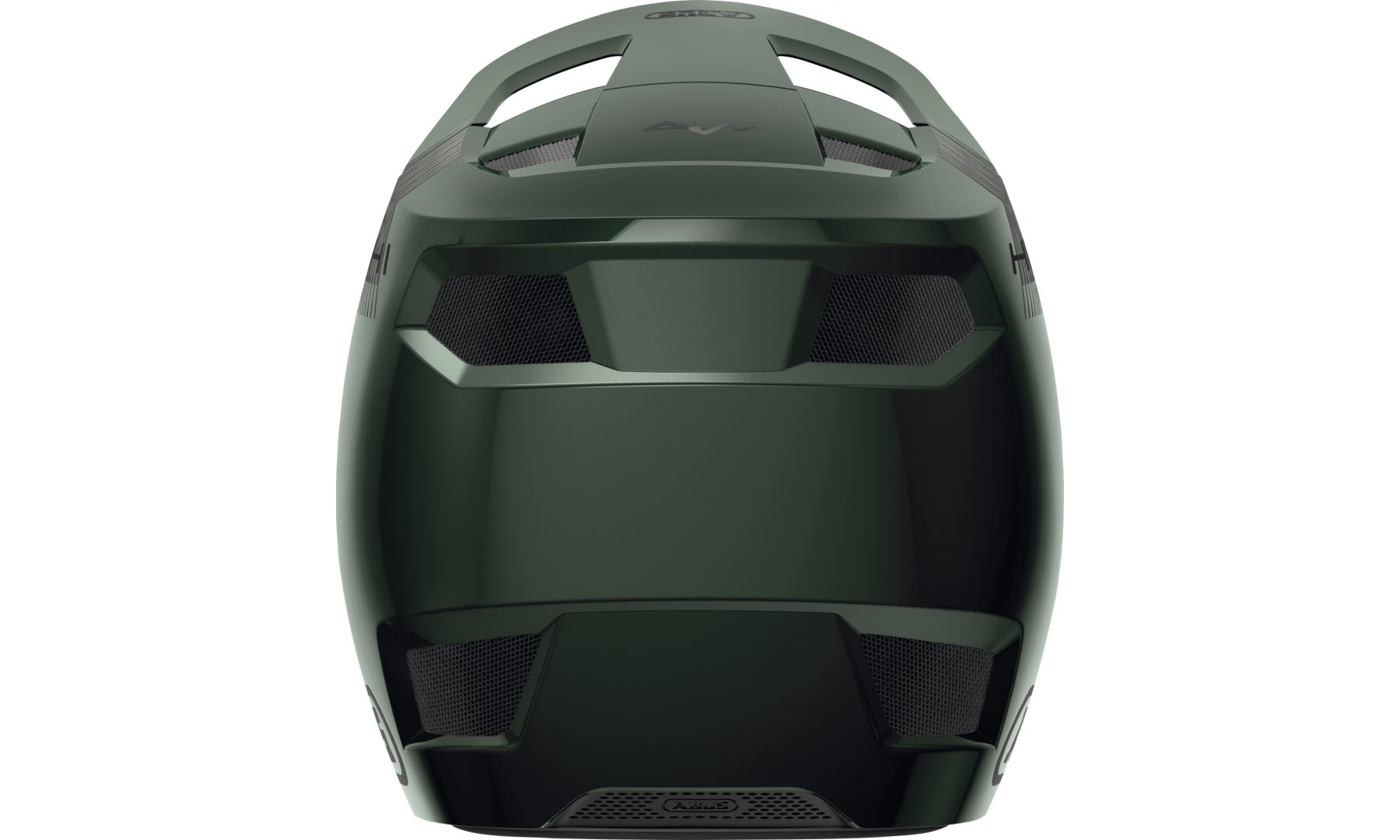 Велошлем спортивный ABUS HIDROP moss green, размер L (59-60 см), темно-зеленый 3
