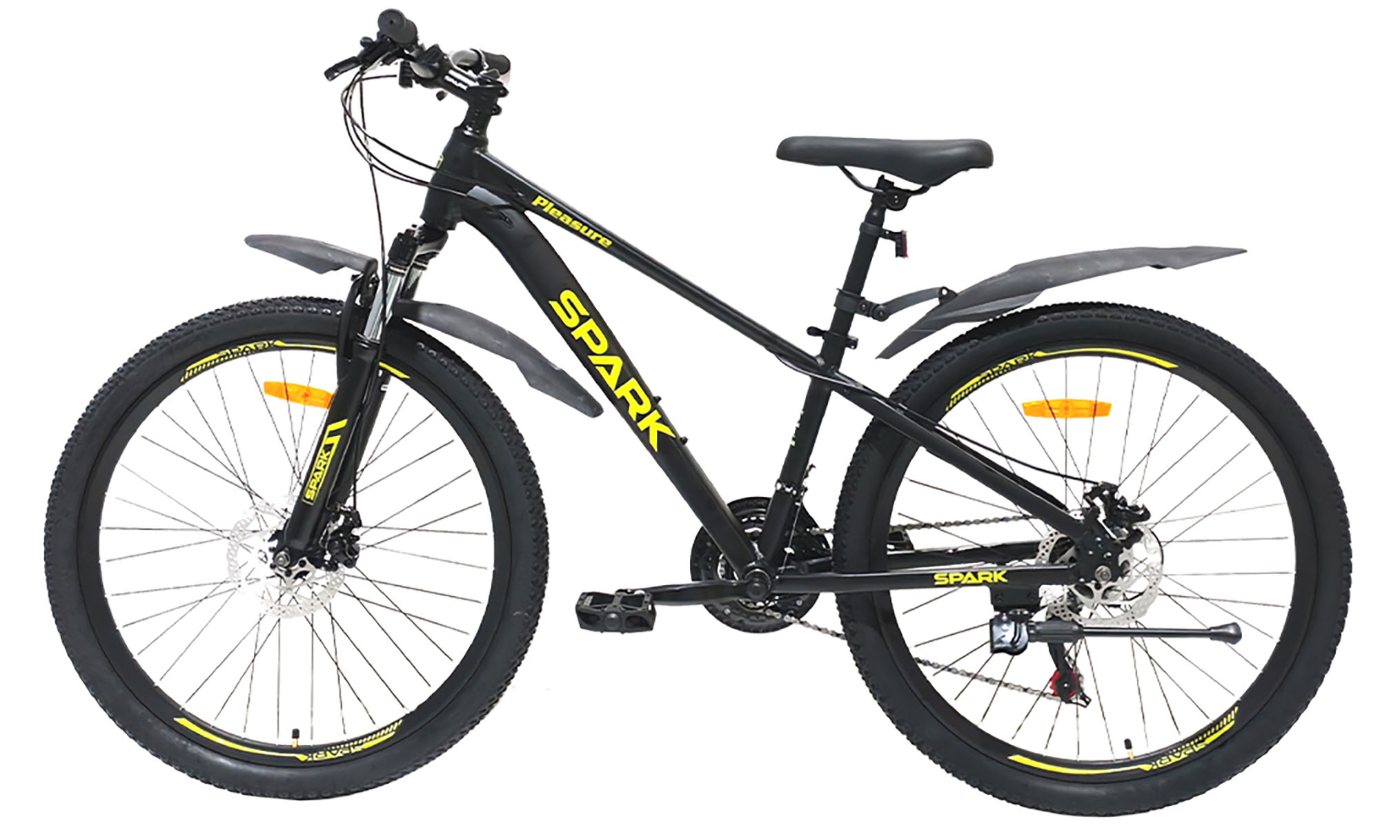 Велосипед SPARK PLEASURE 26", размер XS, рама 13", 2025, черный 3 Велосипед SPARK PLEASURE 26", размер XS, рама 13", 2025, черный 3