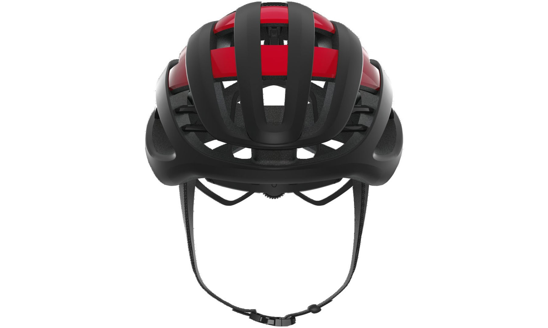 Велошлем спортивный ABUS AIRBREAKER Black Red, размер M (52-58 см), черно-красный 2