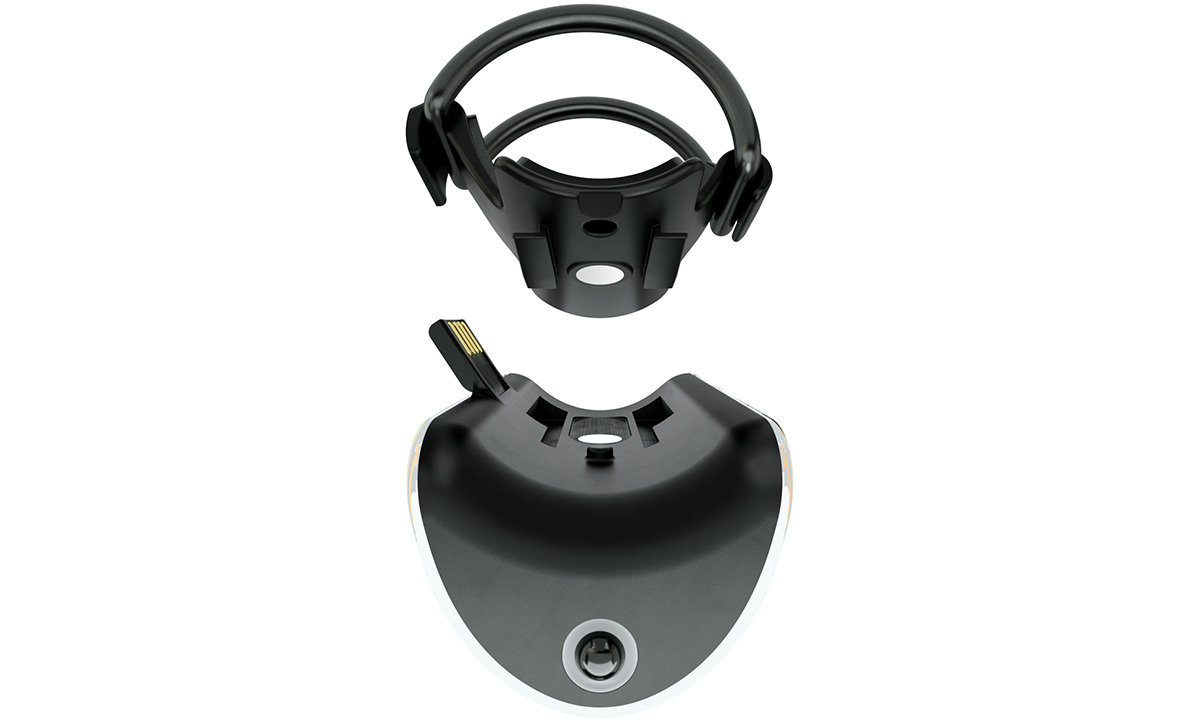 Мигалка передняя Knog Mid Cobber Front 320 Lumens, черная 3