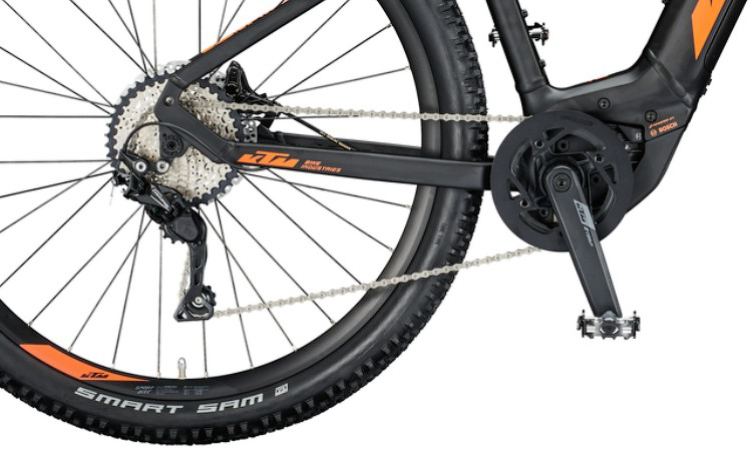 Електровелосипед KTM MACINA RACE 291 29" (2020) 2020 Чорно-жовтогарячий 3