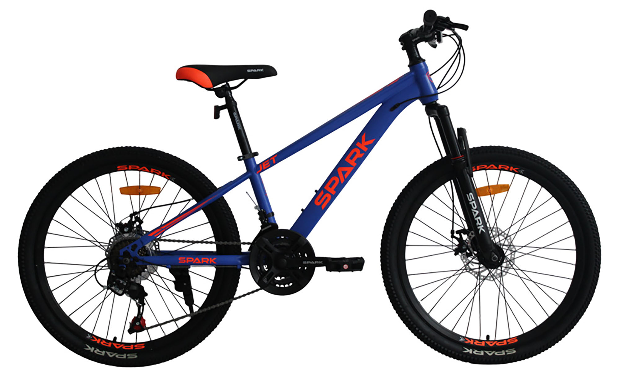Велосипед SPARK JET 24", розмір XXS, рама 12", рік 2025, синій 