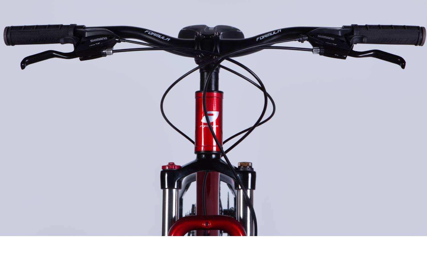 Велосипед Formula F-1 DD 27,5" размер L рама 19" 2025 красно-серый 7 Велосипед Formula F-1 DD 27,5" размер L рама 19" 2025 красно-серый 7