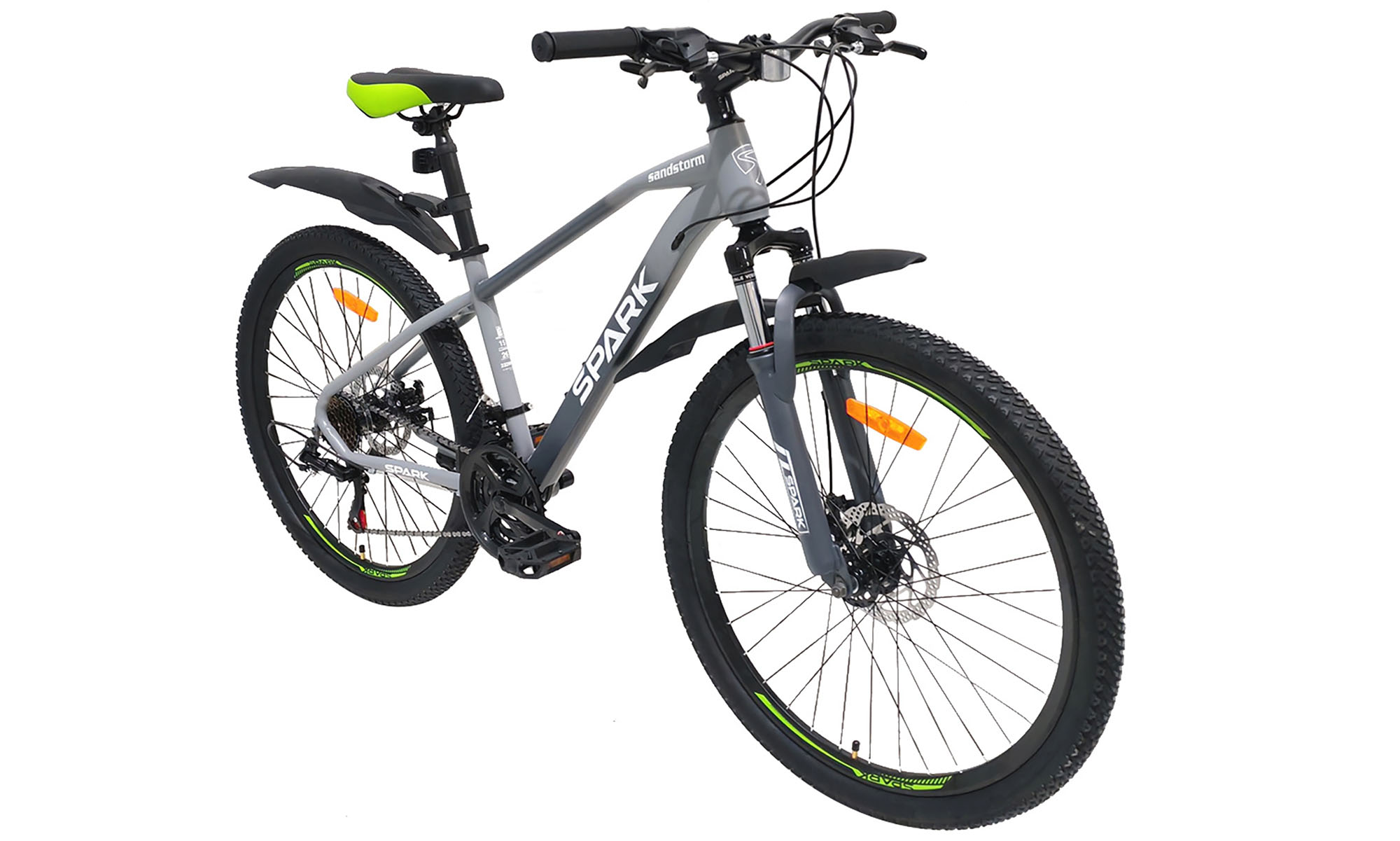 Велосипед SPARK SANDSTROM 26", розмір S, рама 15", 2025, сірий 4 Велосипед SPARK SANDSTROM 26", розмір S, рама 15", 2025, сірий 4