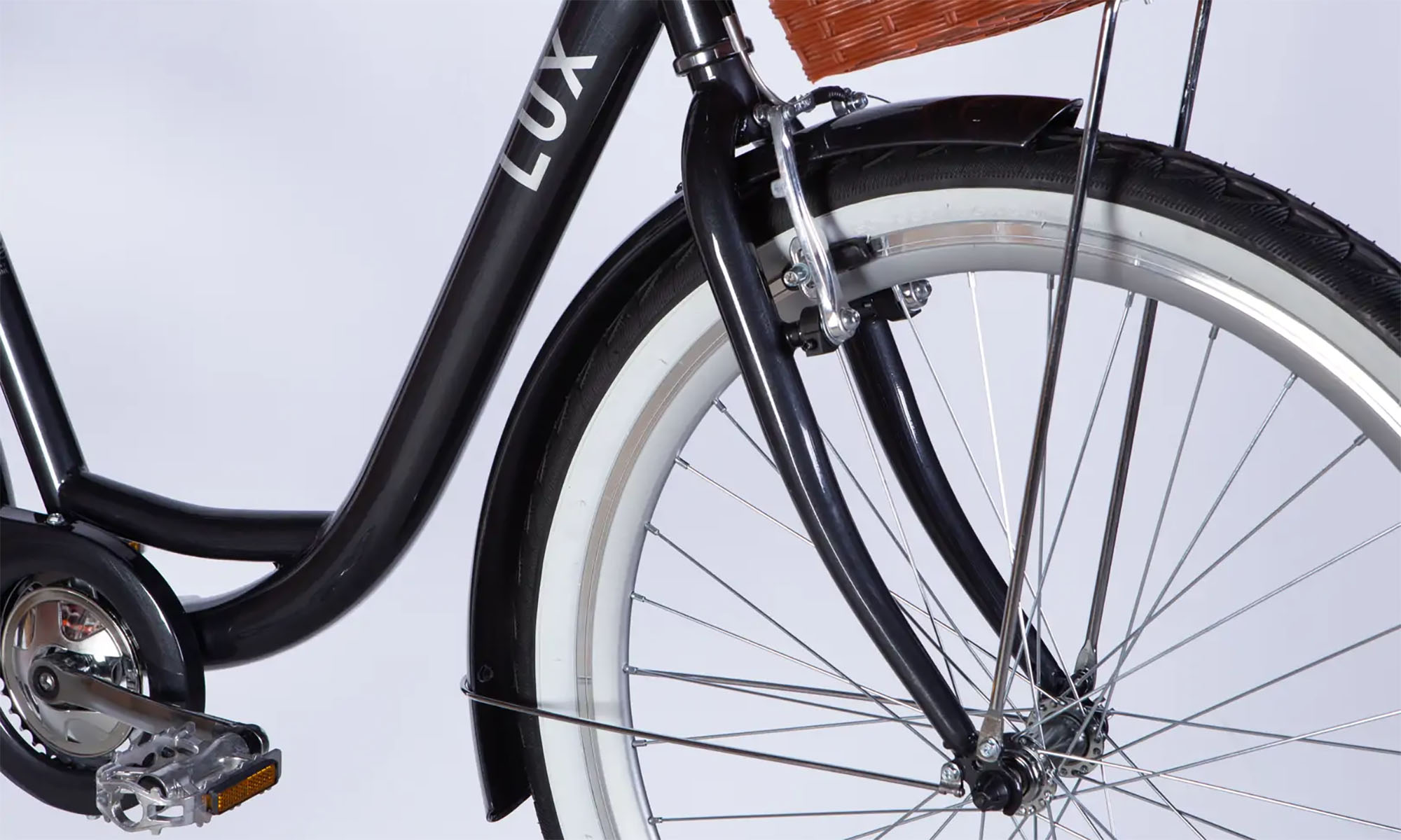 Велосипед Dorozhnik LUX Velosteel 26", размер M, рама-17", год 2026, темно-серый 3