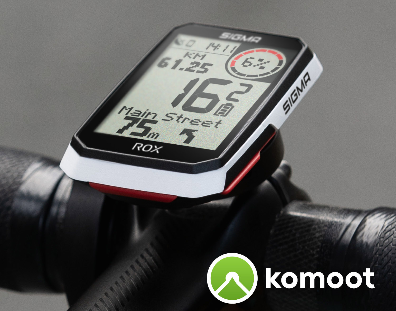 Велокомп'ютер ROX 4.0 HR Sigma Sport Чорний 5