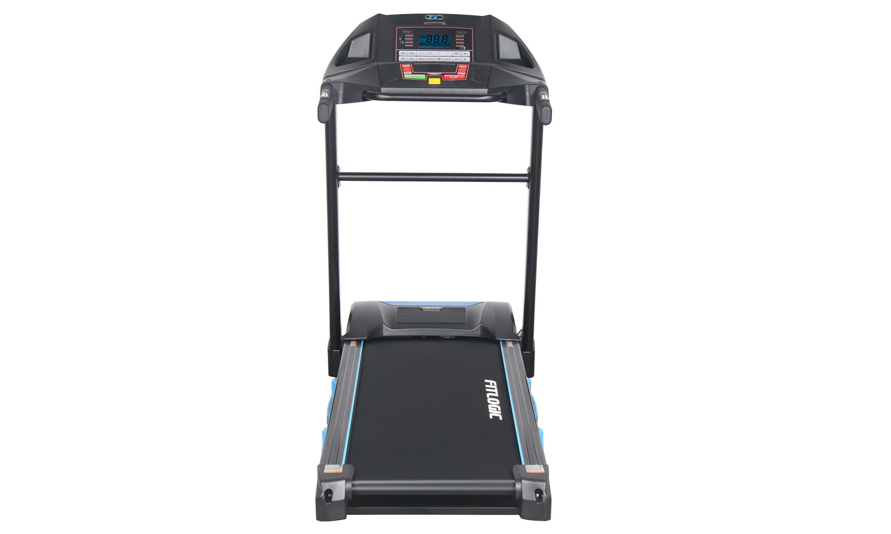 Бігова доріжка FitLogic T15 чорно-червона 2