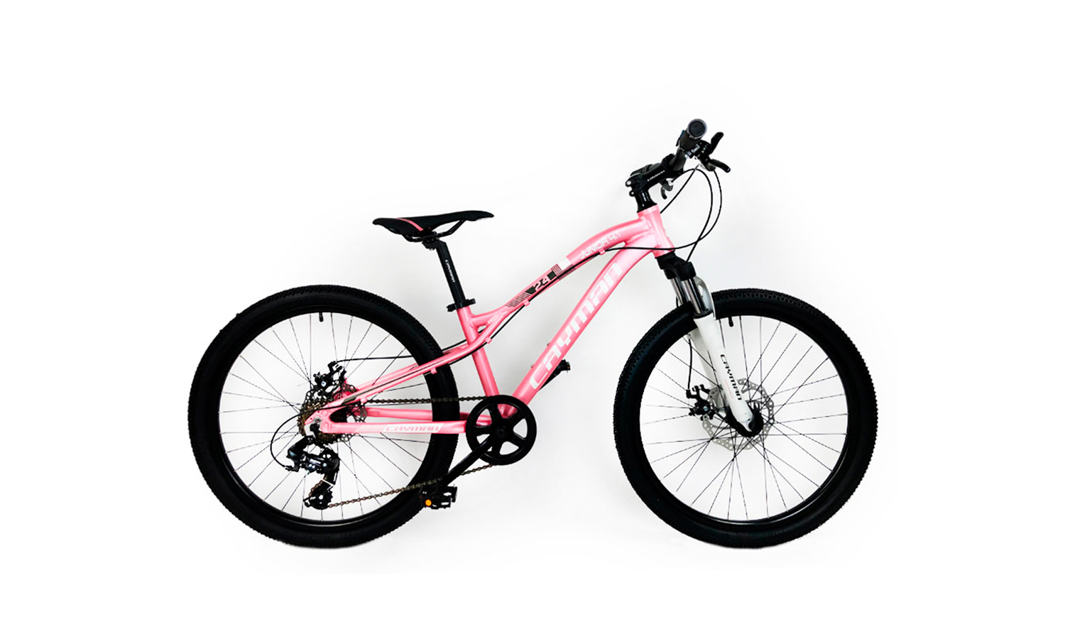 Фотография ВЕЛОСИПЕД 24" CAYMAN Junior 4.1 (2019) 2019 Розовый