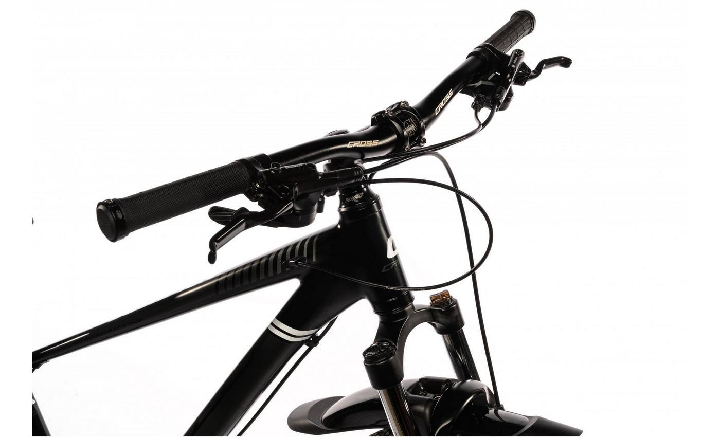 Фотография Велосипед Cross Scorpion 29" размер S рама 16 2022 Черно-белый 3