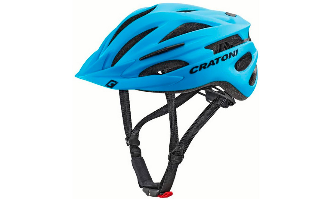 Фотографія Шолом для велосипедиста Cratoni Pacer+, розмір M (54-58 см) блакитний