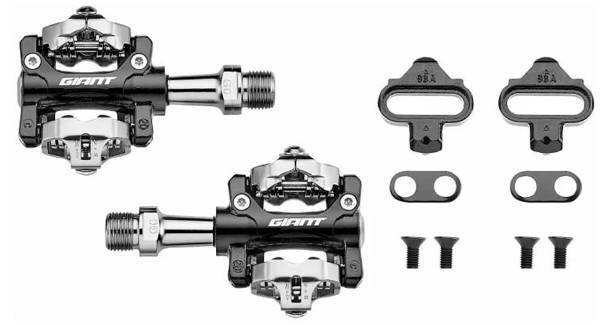 Фотография Педали МТБ конт Giant XC Pro SPD алюм с/шип 2