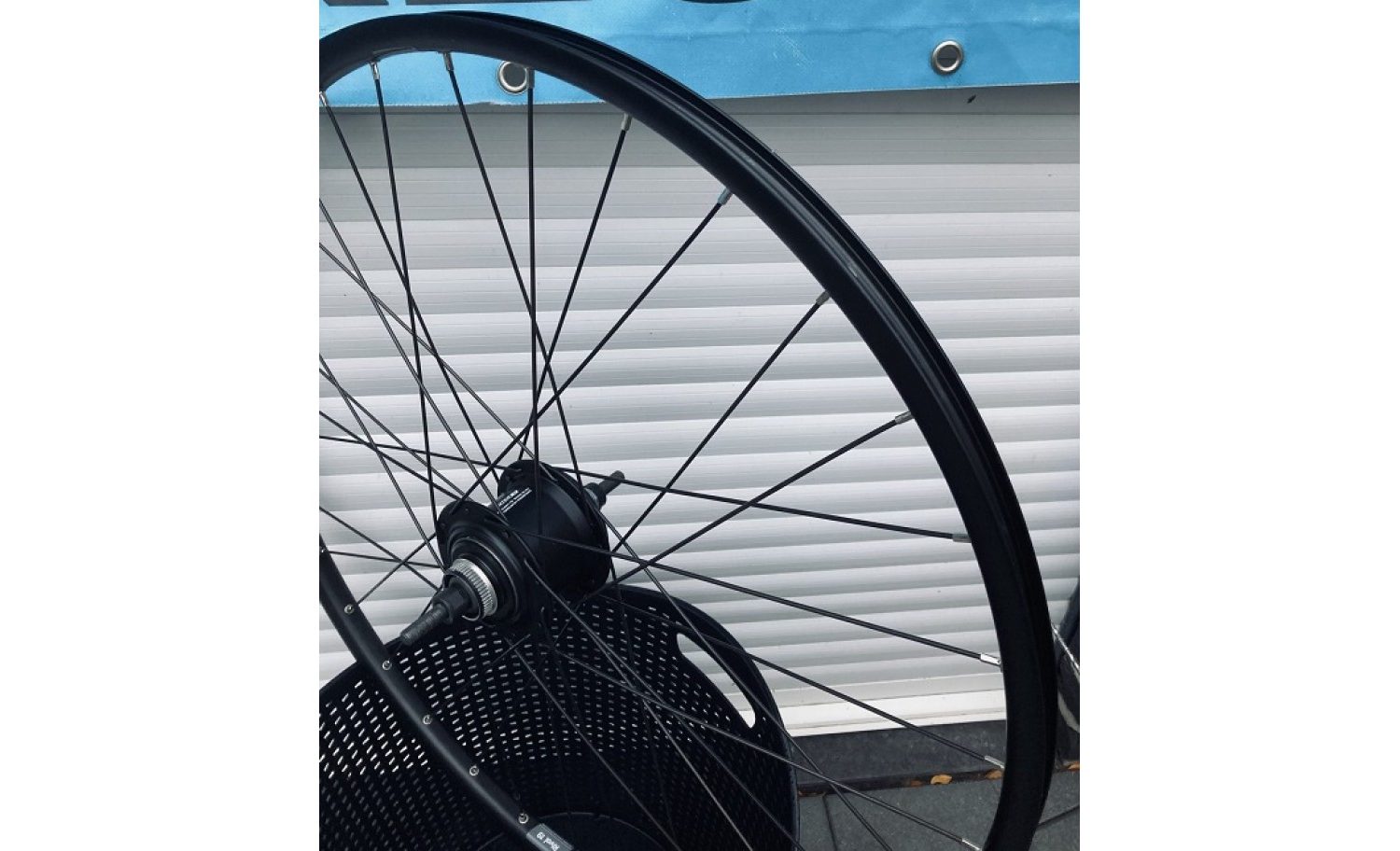 Колесо заднее 28" AchterWiel Nexus 7, втулка, черный