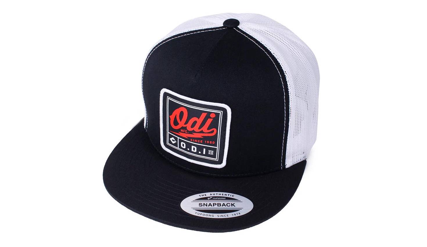 Кепка ODI Heater Hat Flat Bill Black/White Mesh Кепка ODI Heater Hat Flat Bill Black/White Mesh