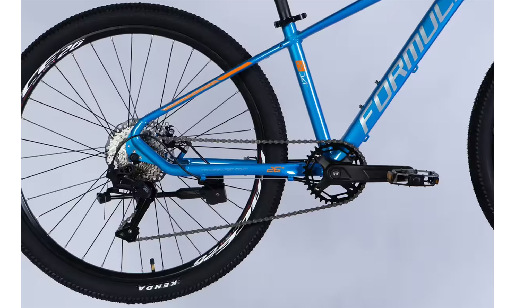 Велосипед Formula ZEPHYR 3.0 DD CS 26", размер XS, рама 14", год 2026, синий 3 Велосипед Formula ZEPHYR 3.0 DD CS 26", размер XS, рама 14", год 2026, синий 3