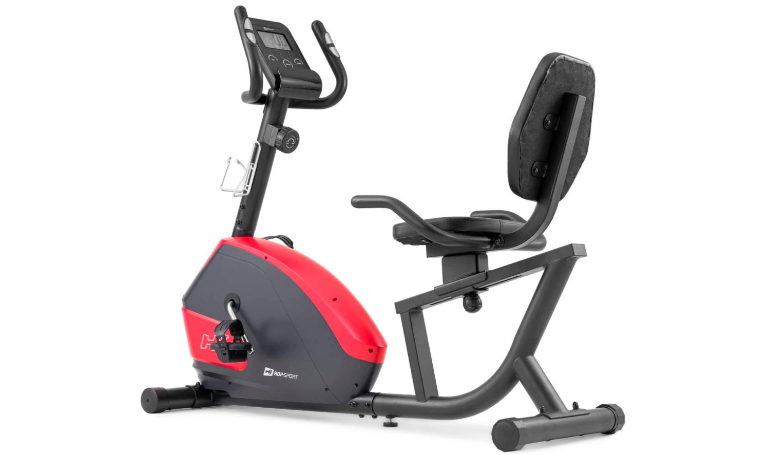Фотография Велотренажер Hop-Sport HS-035L Solo Красно-черный 2