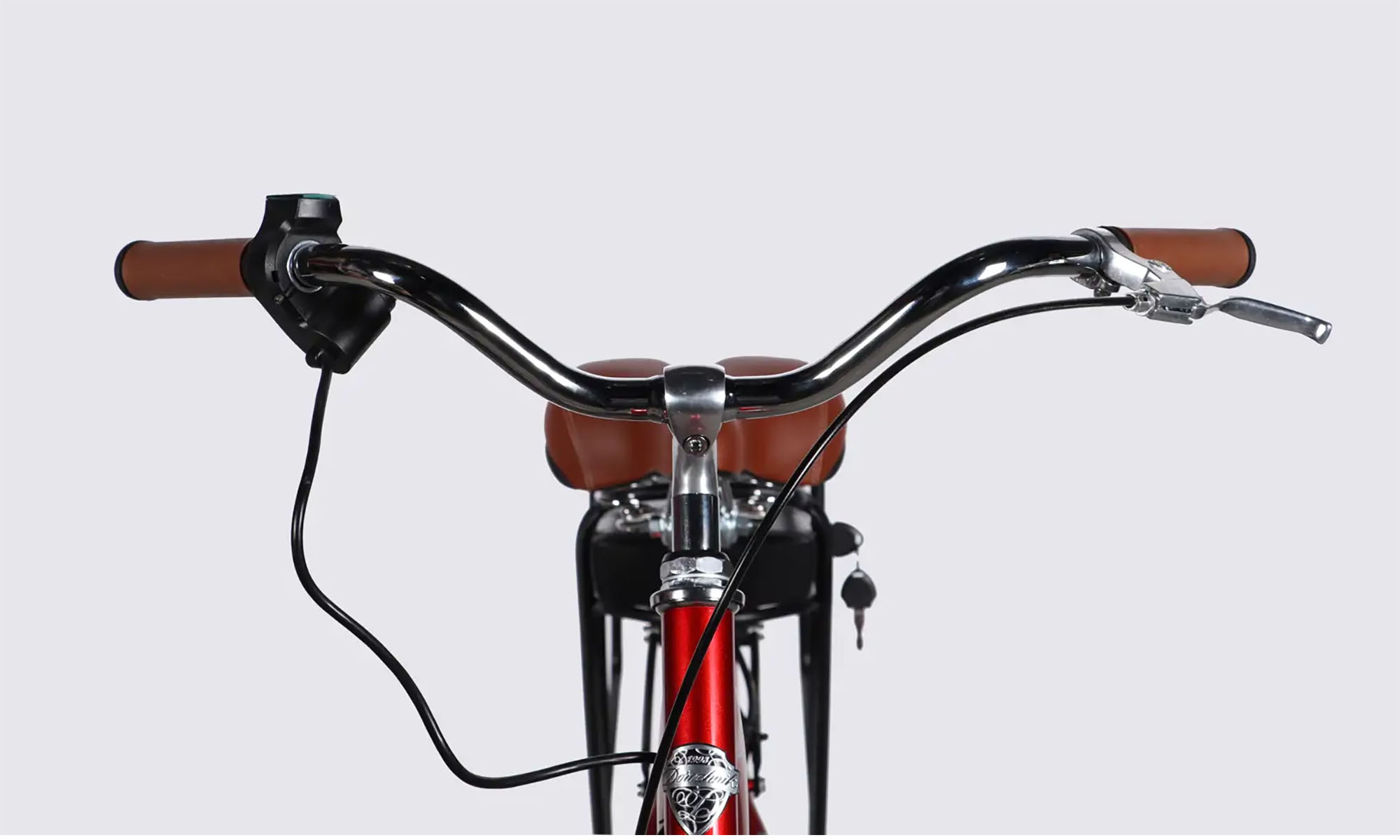 Велосипед с электроприводом Dorozhnik eAQUAMARINE BH 28", размер L, рама-19", 36B, 12.5А*ч, 500Вт, год 2026, бордовый 5