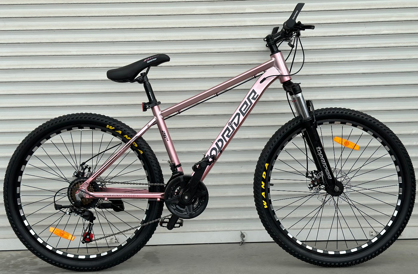 Фотография Велосипед Toprider Torx 670 26" размер М рама 17 2023 Розовый