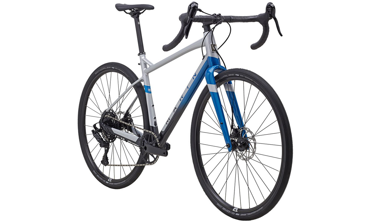 Фотографія Велосипед Marin GESTALT X10 28" (2021) 2021 сіро-синій 2