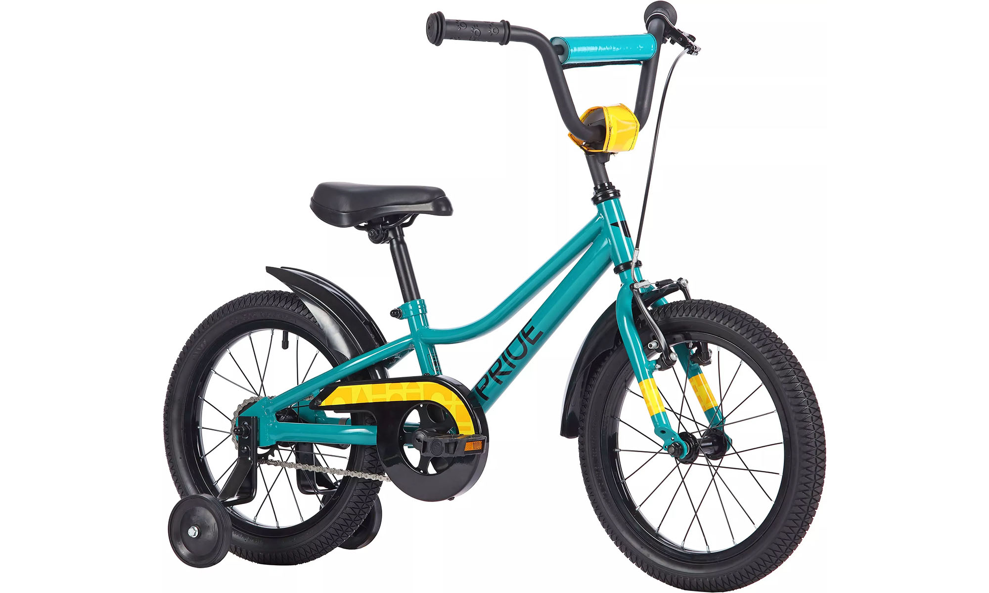 Велосипед Pride FLASH 16, 16", restock, рік 2025, бірюзовий 3