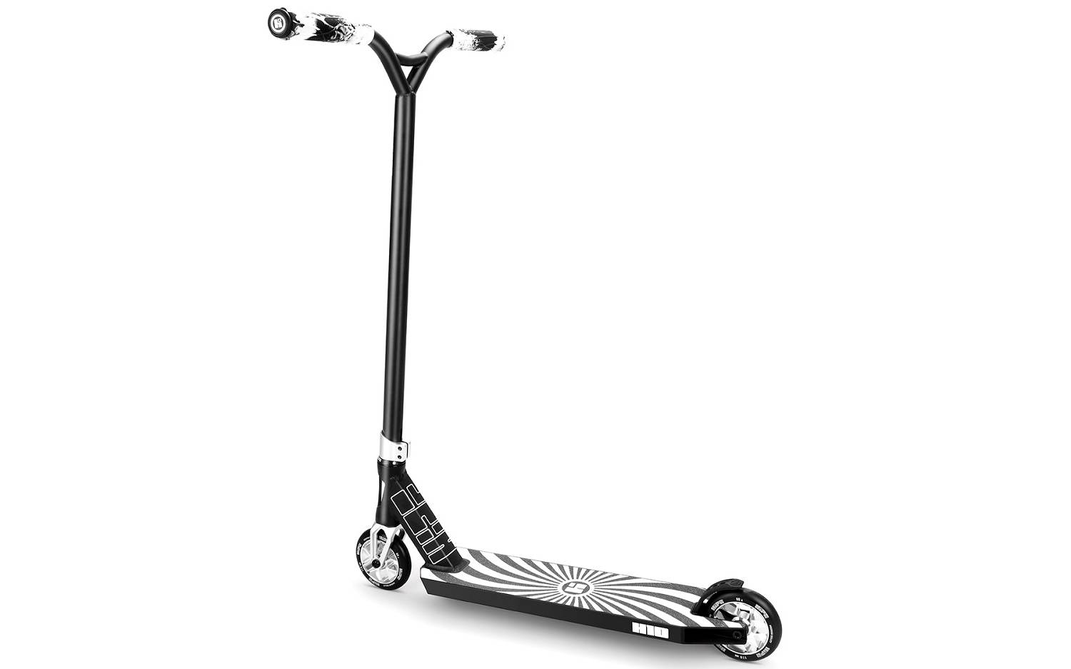 Самокат трюковый Hipe H10 Silver/Black 2