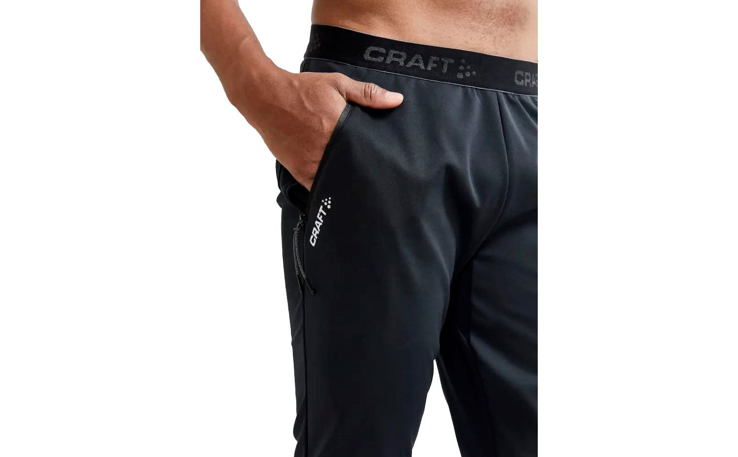 Штани Craft ADV ESSENCE WIND чоловічі, розмір XL, сезон AW 22, чорний 4