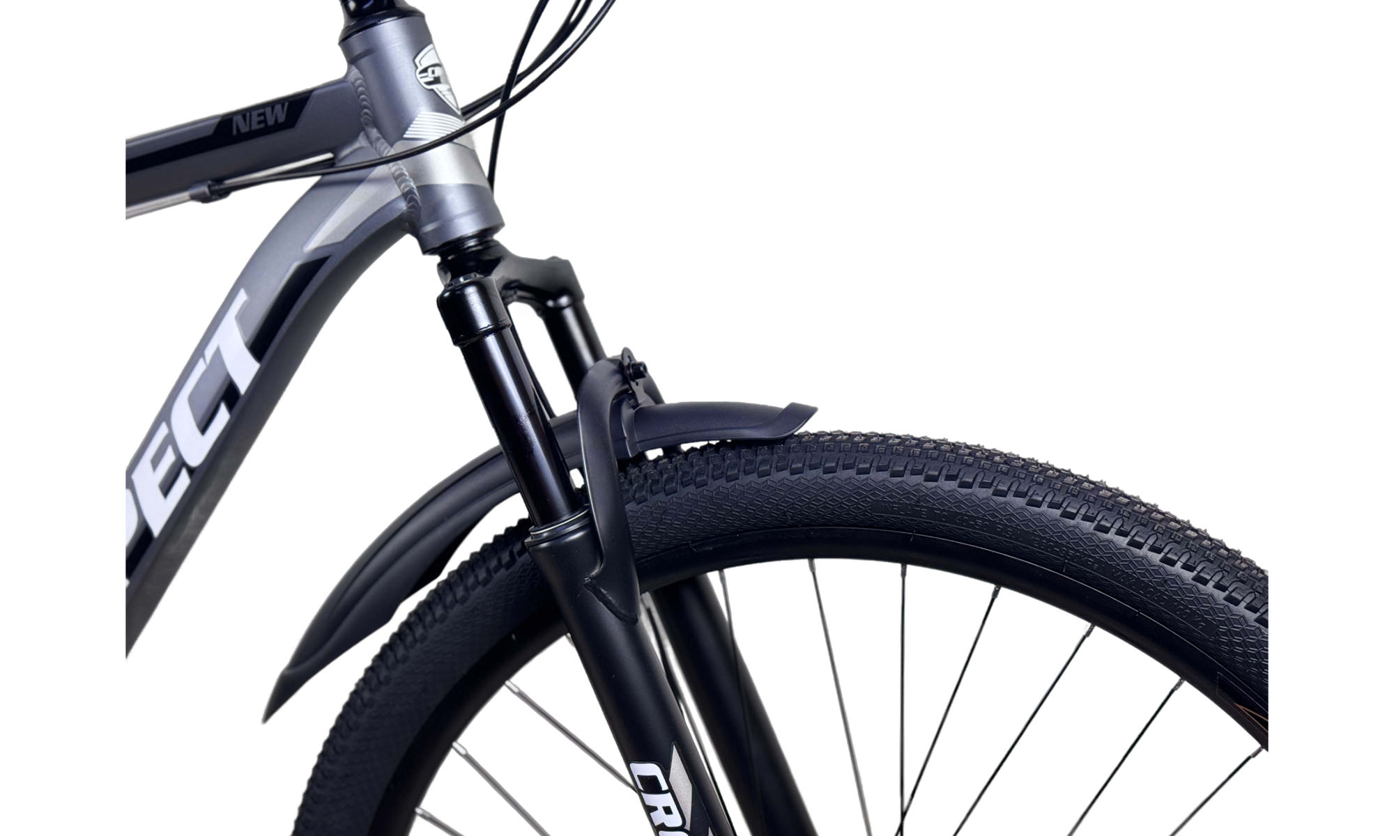 Велосипед CrossBike Aspect 29", розмір XL, рама 21", рік 2026, Чорний-Сірий 3 Велосипед CrossBike Aspect 29", розмір XL, рама 21", рік 2026, Чорний-Сірий 3