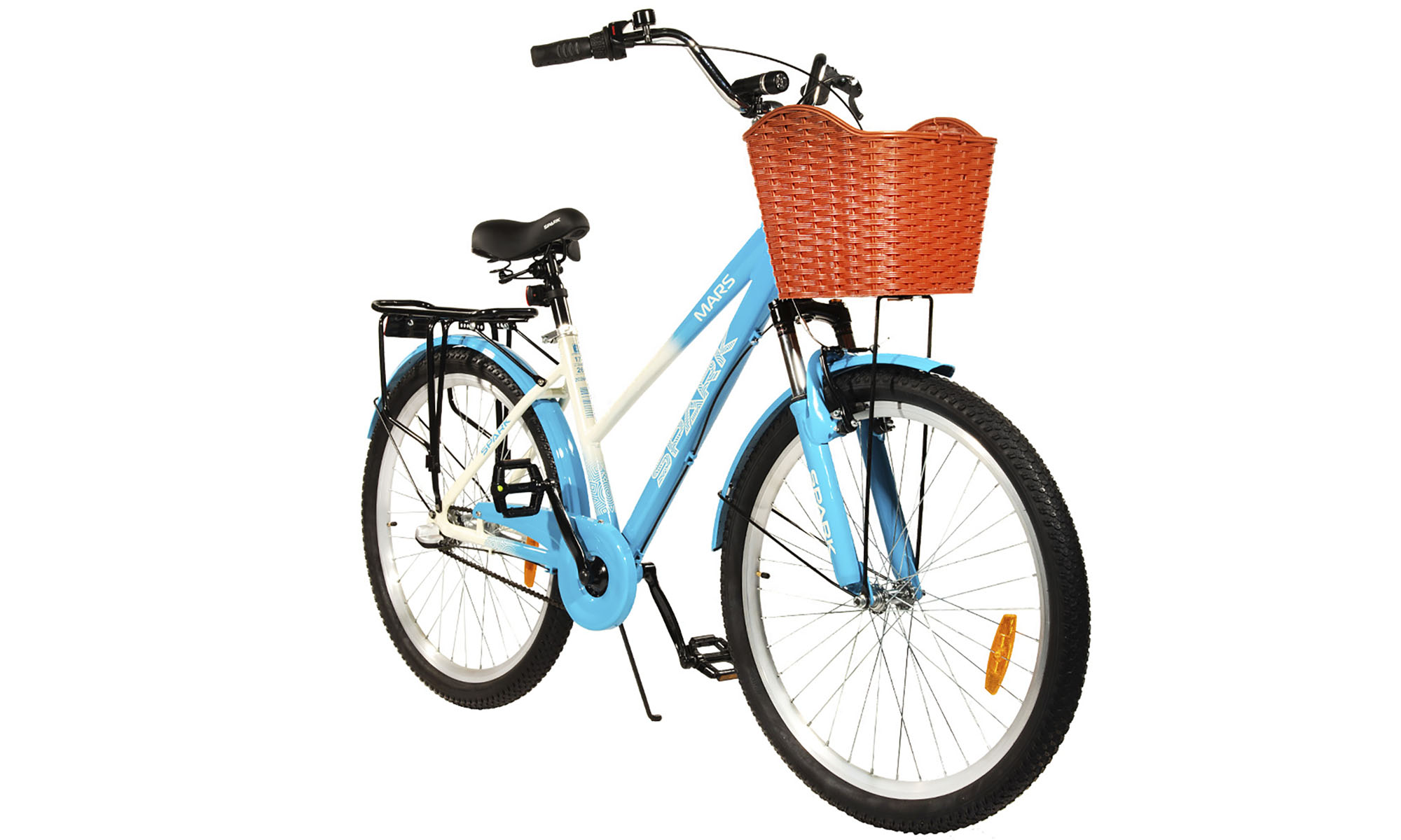 Велосипед SPARK PLANET-3 MARS 26", розмір M, рама 17", рік 2025, синьо-білий 2