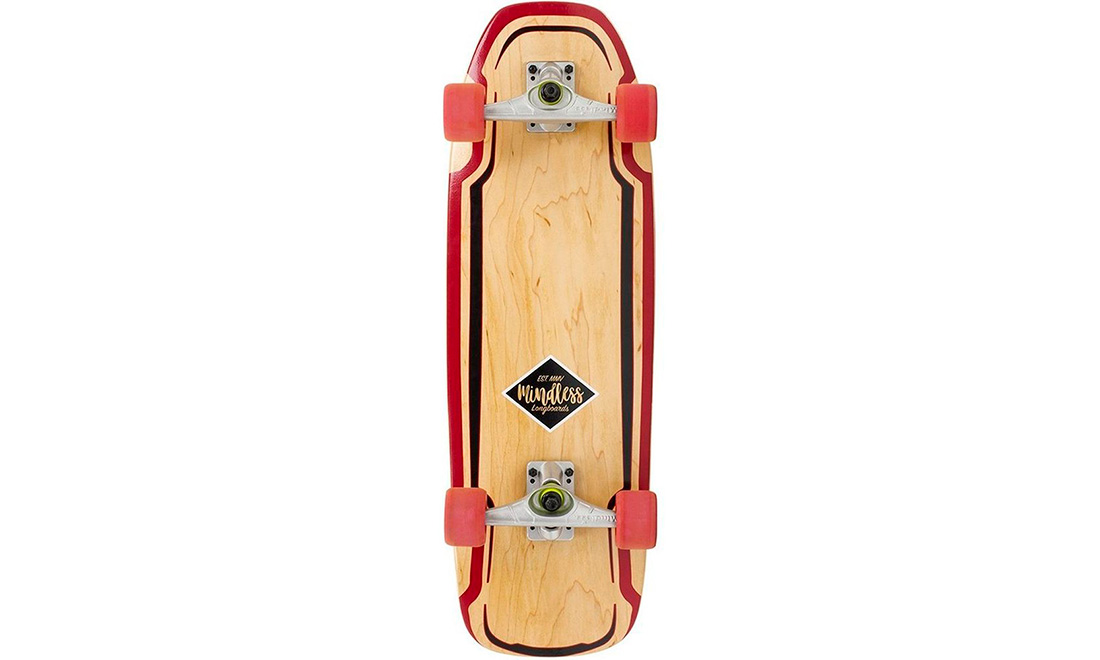 Mindless серфскейт Surf Skate maroon 76 х 20 см Коричневый-красный