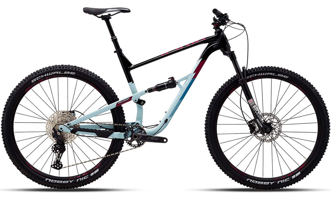 Велосипед Polygon SISKIU D7 29" (2021) 2021 Чорно-блакитний 23