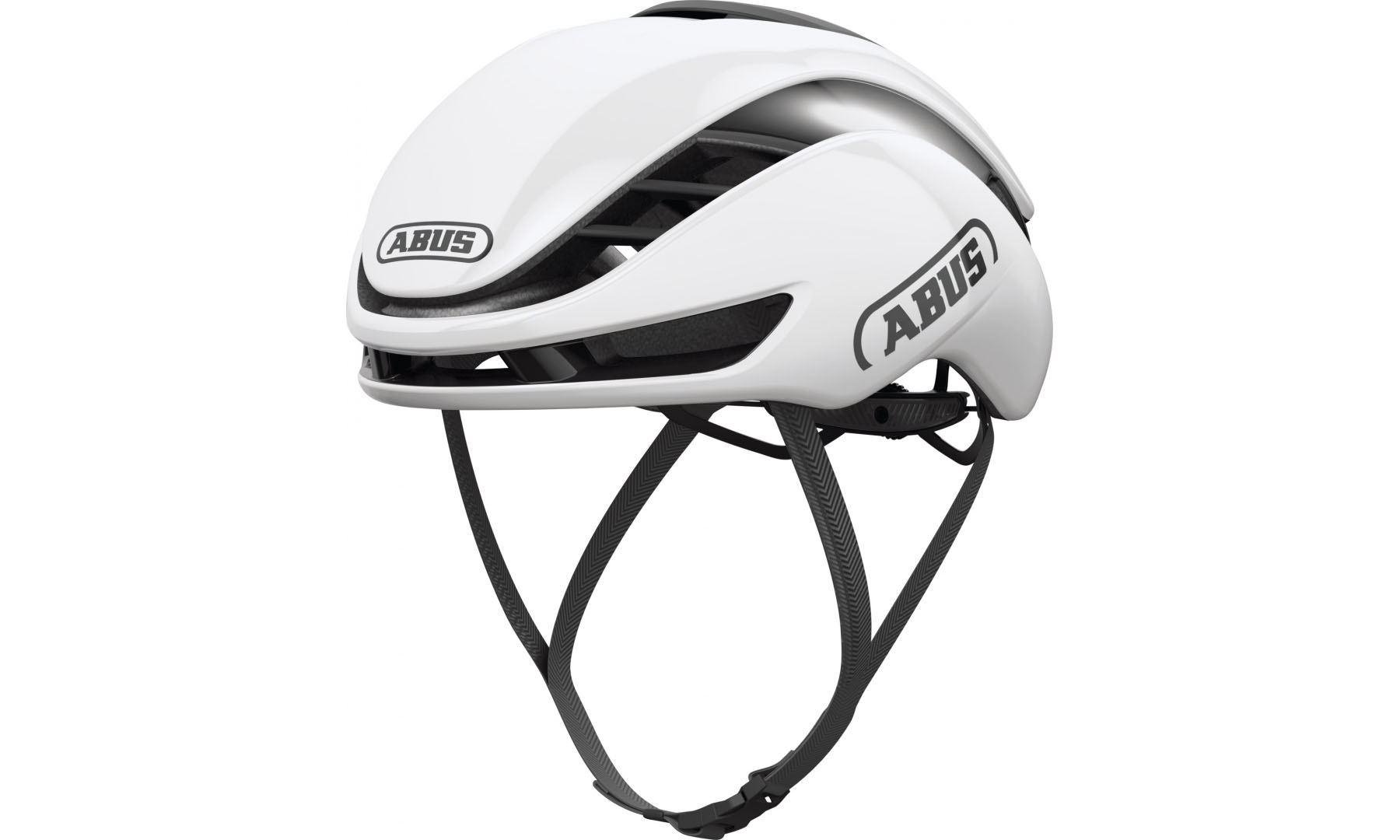 Велошлем спортивный ABUS GAMECHANGER 2.0 shiny white, размер L (57-61 см), белый 5
