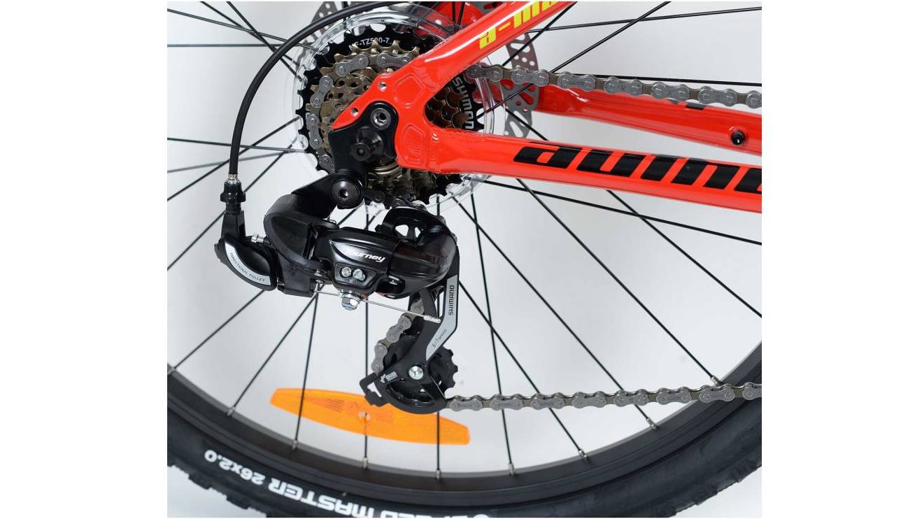 Велосипед AUTHOR A-Matrix 26" D II рама 13,5" XS (2023) Червоний 5 Велосипед AUTHOR A-Matrix 26" D II рама 13,5" XS (2023) Червоний 5