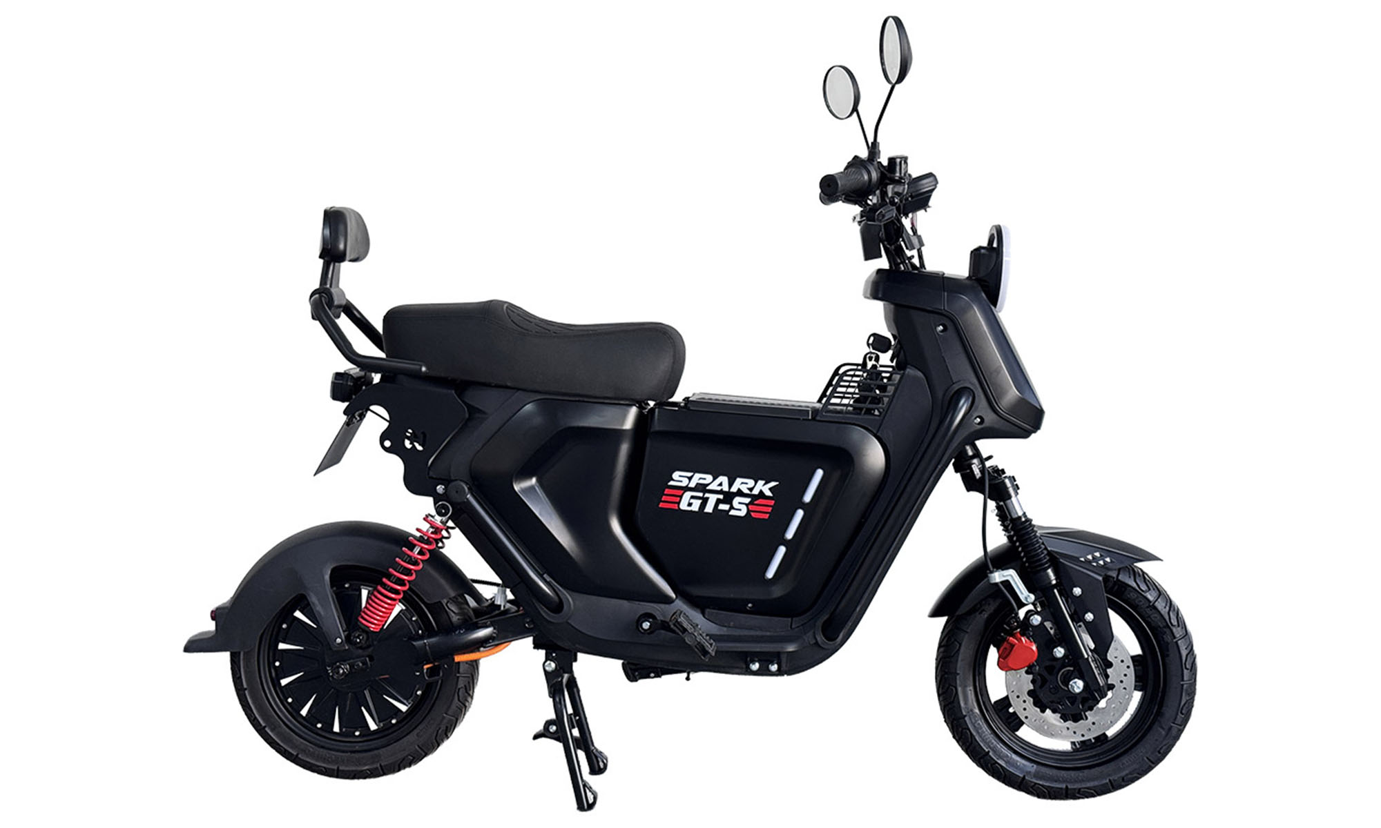 Велосипед с электромотором SPARK GT-S 12", рама 16", 72V/1500W/20Ah, LiFePO4, тёмно-графитовый 