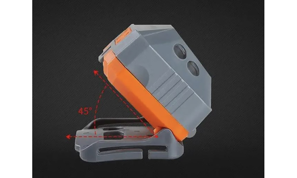 Ліхтар налобний Naturehike NH SD-02 1200mAh NH17G025-D, сірий 2