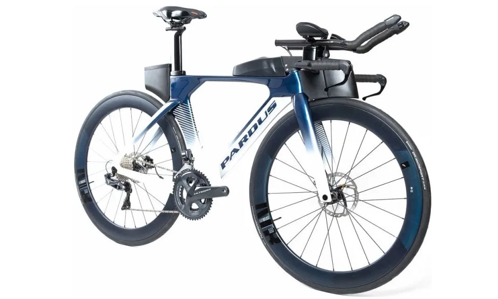 Фотография Велосипед PARDUS Road Gomera Ultra Ultegra Di2 11s Disc Blue White Размер рамы S 3