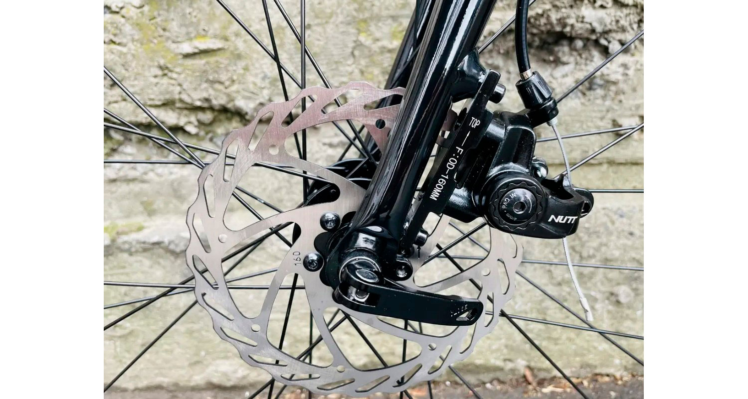 Велосипед DeMARCHE Gravel Point 1х11 28" розмір S 2022 Чорний глянець 6