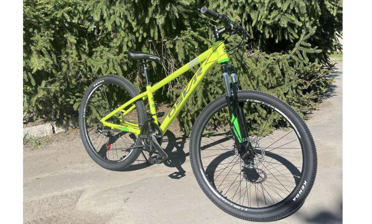 Велосипед Oskar Attack, 26", розмір XS (13"), жовтий 2 Велосипед Oskar Attack, 26", розмір XS (13"), жовтий 2