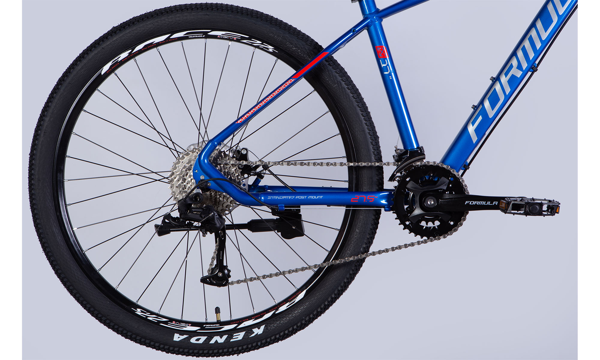Велосипед Formula ZEPHYR 2.0 DD CS 27,5", размер M, рама 17", 2025, синий  4