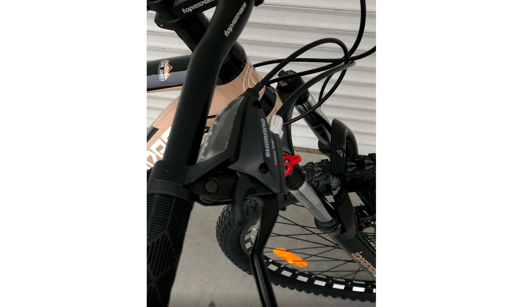 Велосипед Toprider 777 27,5" розмір М рама 17 Бежевий 2 Велосипед Toprider 777 27,5" розмір М рама 17 Бежевий 2