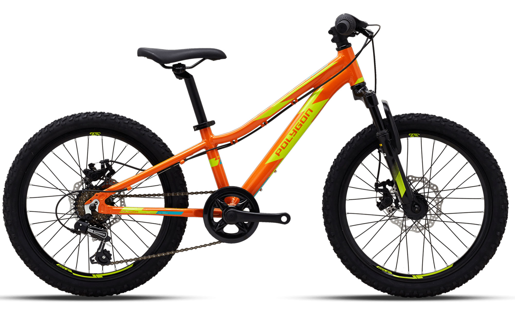 Велосипед POLYGON RELIC 20", размер XXS, год 2026, красный