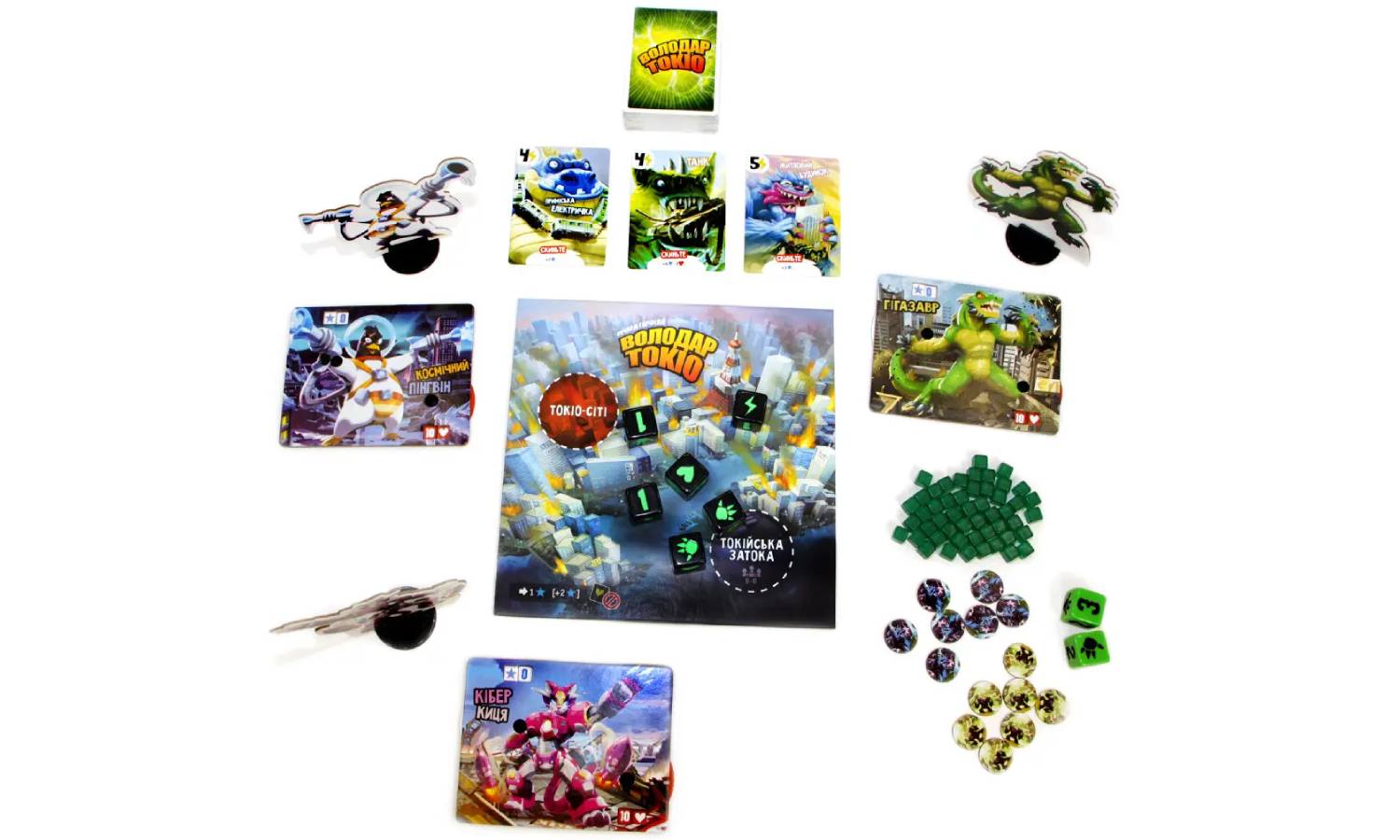 Настільна гра Володар Токіо (King of Tokyo) 3 Настільна гра Володар Токіо (King of Tokyo) 3