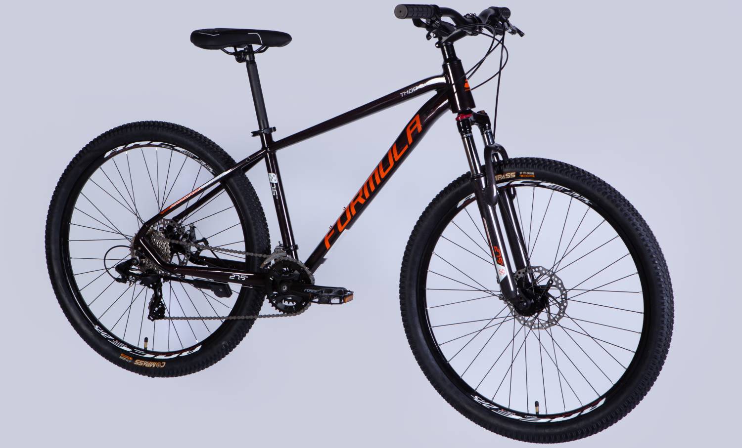 Велосипед Formula THOR DD 27,5" размер S рама 16" 2025 черно-оранжевый 5 Велосипед Formula THOR DD 27,5" размер S рама 16" 2025 черно-оранжевый 5