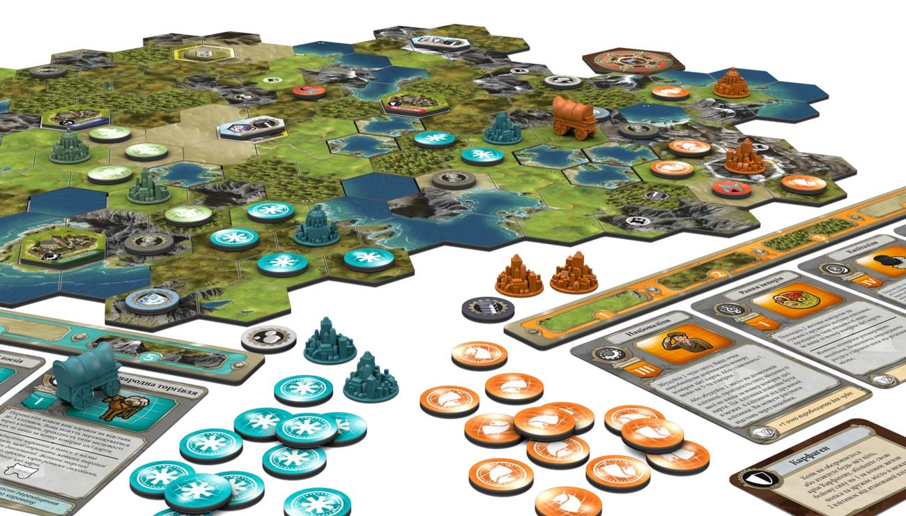 Настольная игра Цивилизация. Новый рассвет (Civilization: A New Dawn) 3 Настольная игра Цивилизация. Новый рассвет (Civilization: A New Dawn) 3