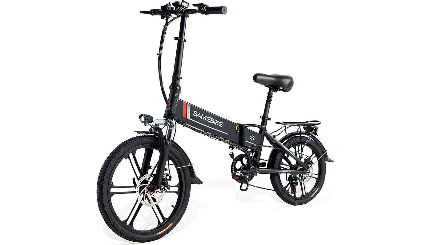 Электровелосипед SAMEBIKE 20LVXD30-II (350 Вт; 10 Ah 48 В) 20", черный 15