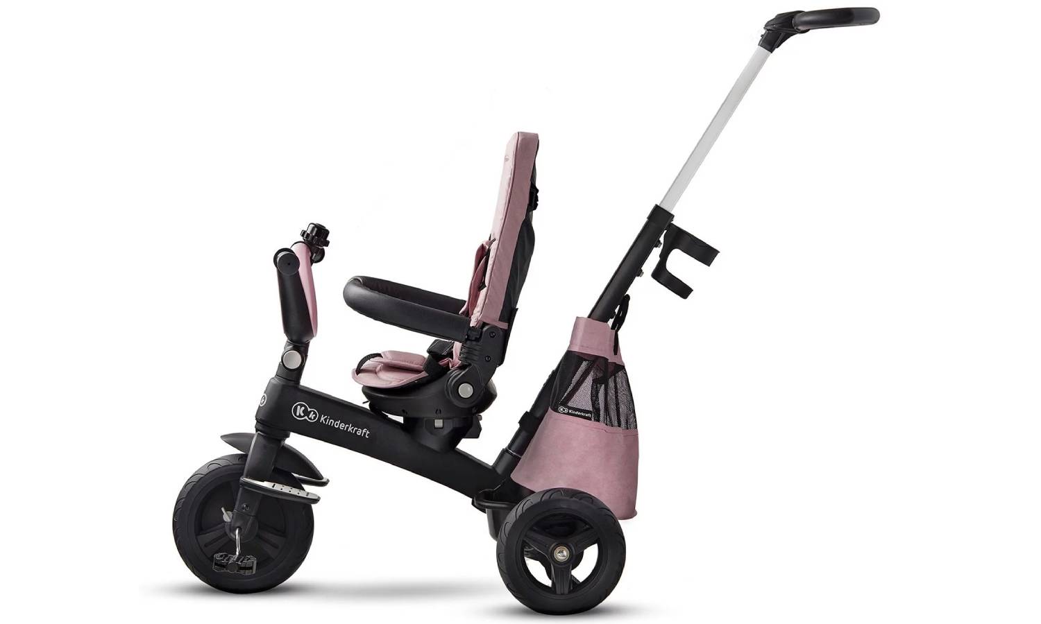 Триколісний велосипед Kinderkraft Easytwist Mauvelous Pink 9
