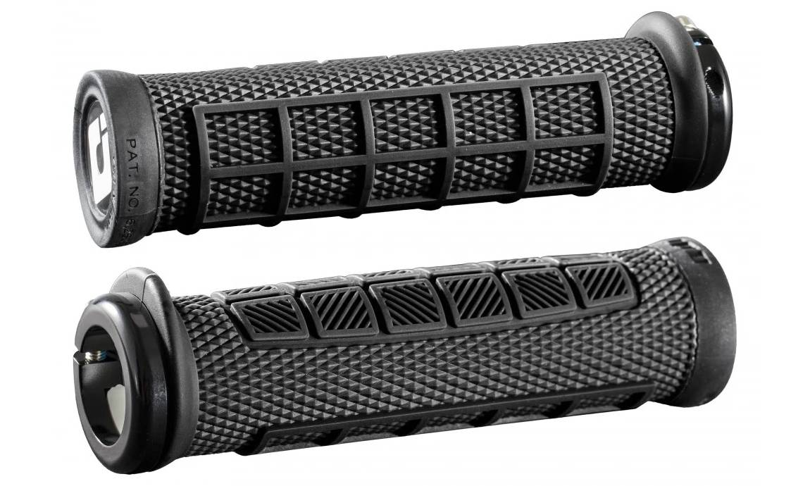 Грипсы ODI Elite Pro V2.1 Lock On черные с черными замками 