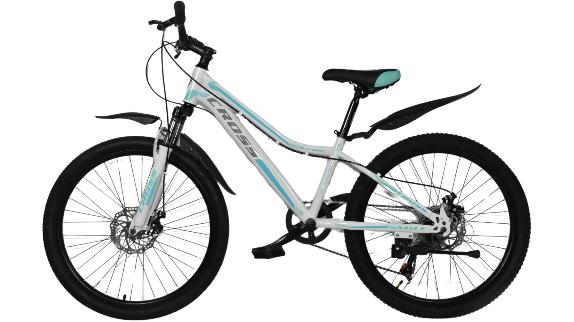 Велосипед Cross SMILE 24", розмір XXS рама 12" (2023) Білий-Блакитний 3