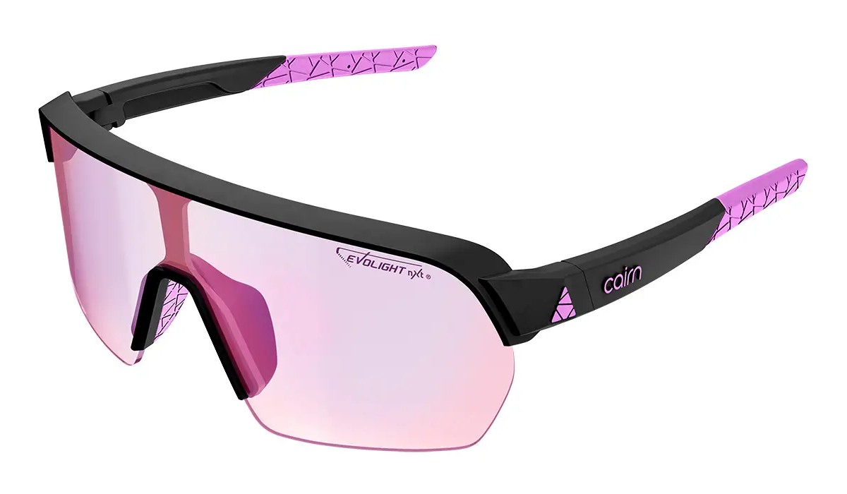 Фотография Очки Cairn Roc Light Photochromic NXT 1-3 mat black-neon pink 