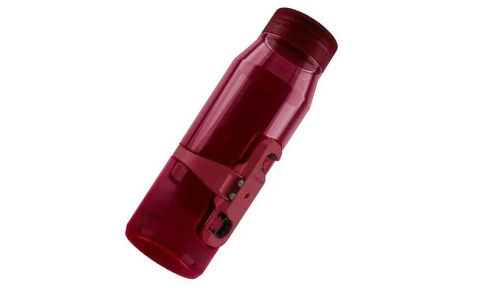Фляга з коннектором FIDLOCK TWIST single bottle 700мл., прозрачный / красный 